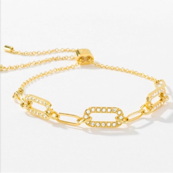 Fascinate Bracelet, golden,Touchstone Crystal by Swarovski - Picture 1 of 1